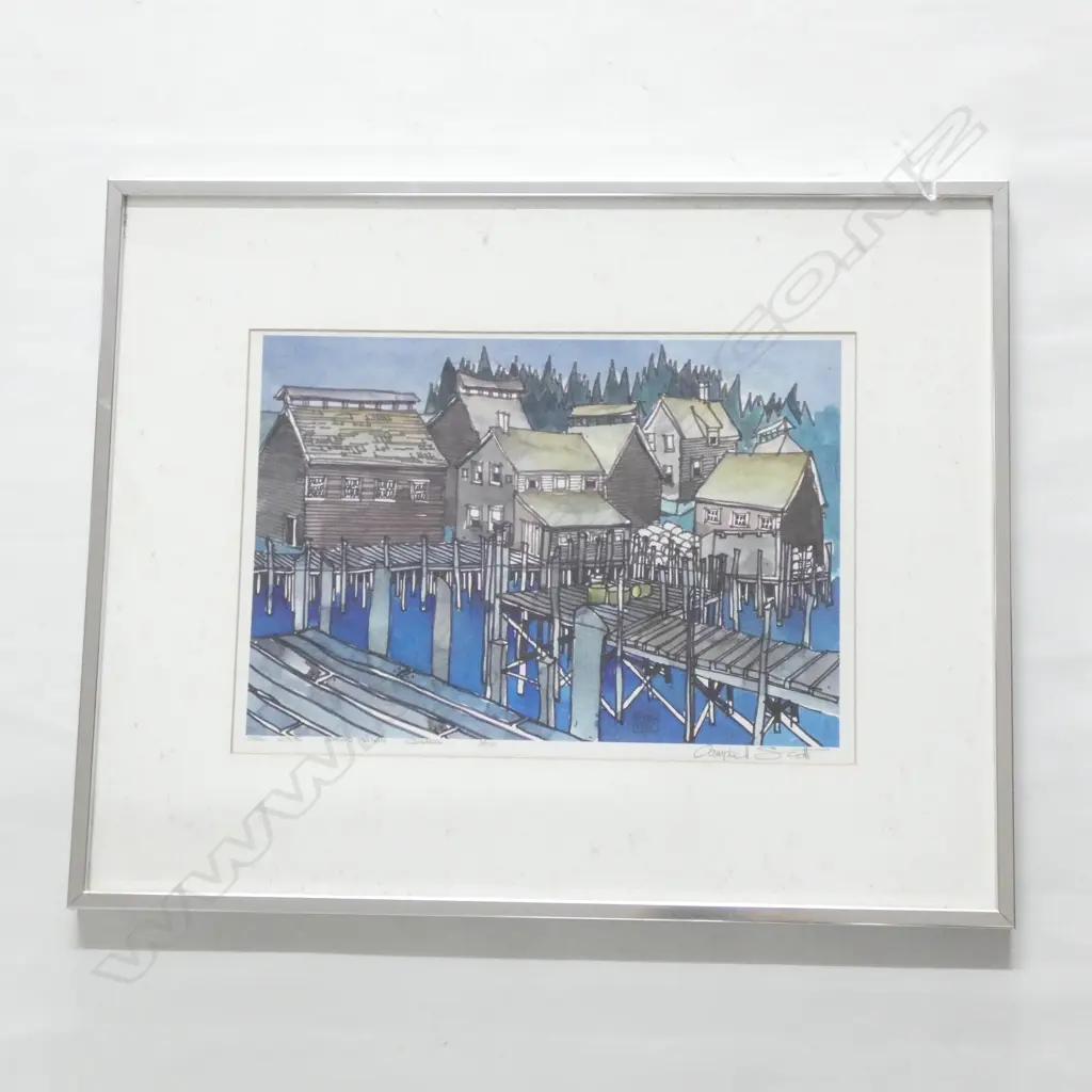 CAMPBELL SCOTT PRINT 1/500 SEAL COVE GRAND MANAN CANADA Image 1++