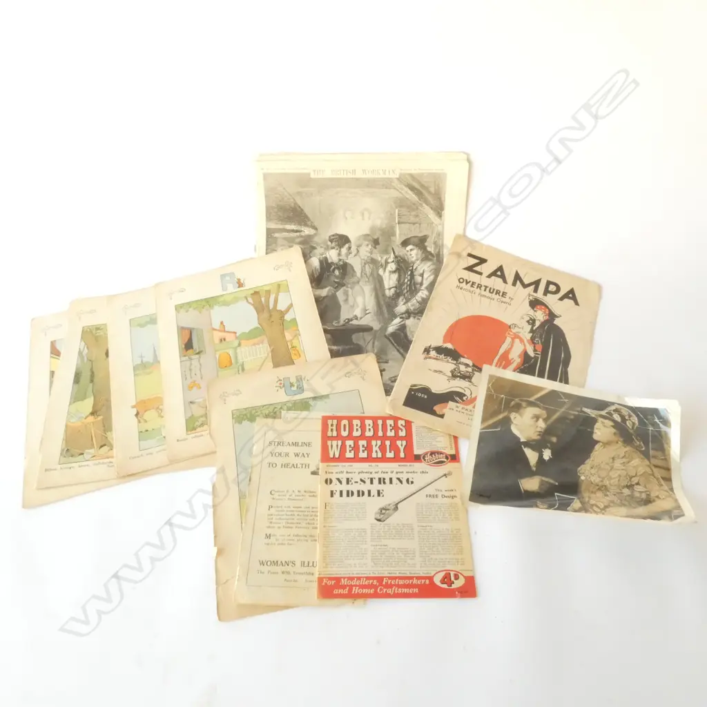 ASST. EARLY 20thC EPHEMERA  Image 1++