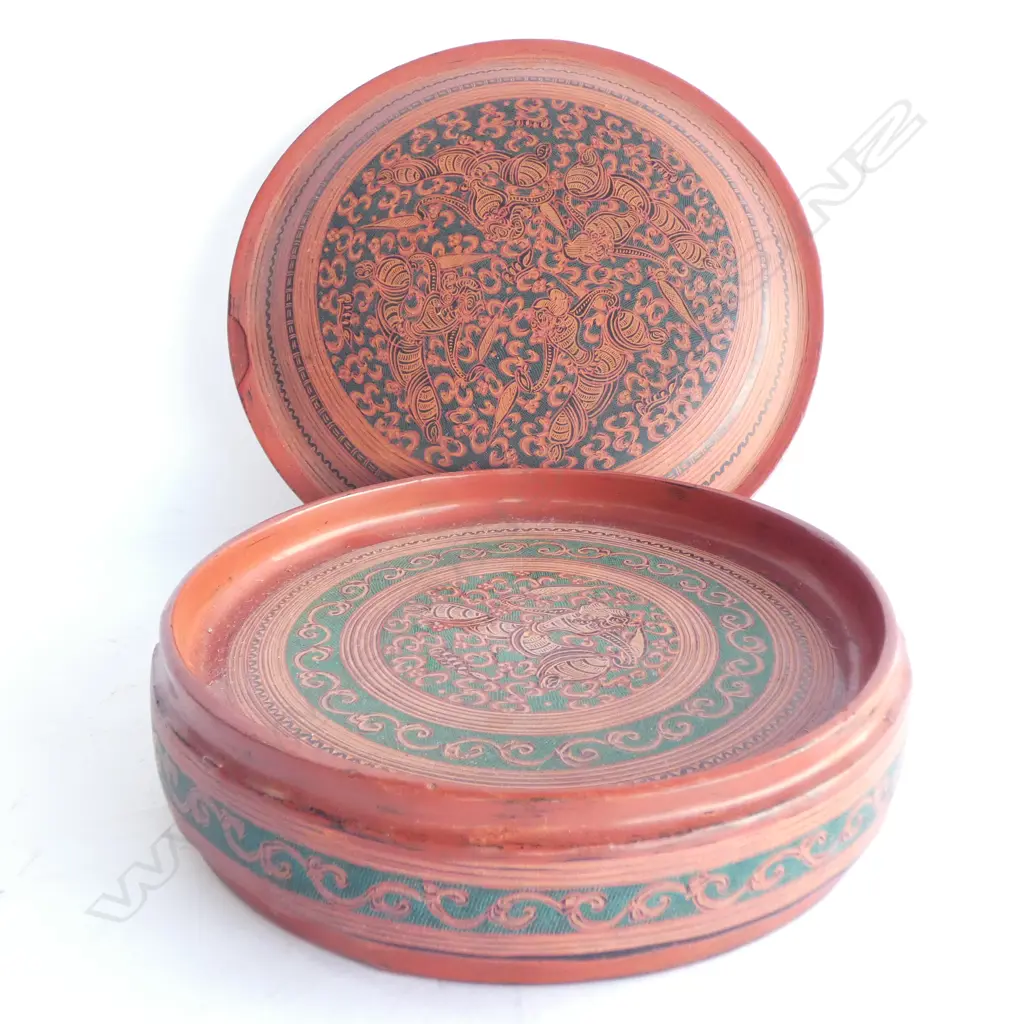 BURMESE TIFFIN BOX 3 section Image 1++