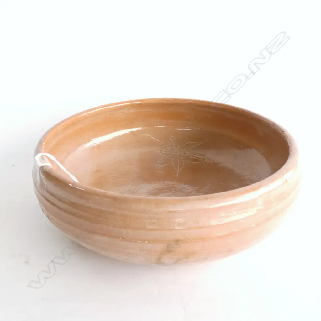 BUDDIST TEMPLE BOWL YŌKEN DAI-OSHO (YŌKEN, THE GREAT BUDDHIST PRIEST (THE 3RD ANNIVERSARY OF HIS DEATH) D.200mm Image 1++