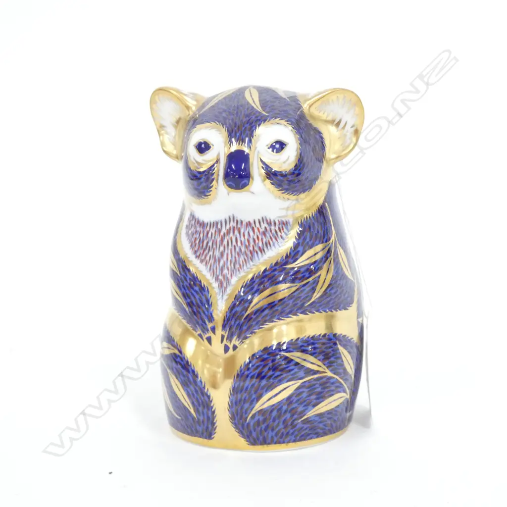 ROYAL CROWN DERBY KOALA BEAR PAPERWEIGHT H 120 MM C1970/80 Image 1++