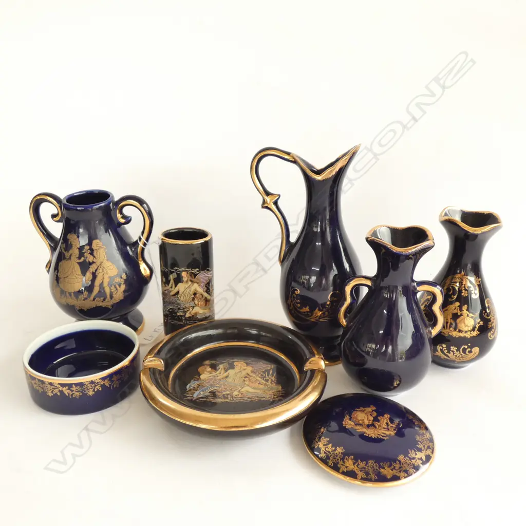 SMALL COLLECTION OF 7 PIECES  LIMOGES ORNAMENTS  Image 1++