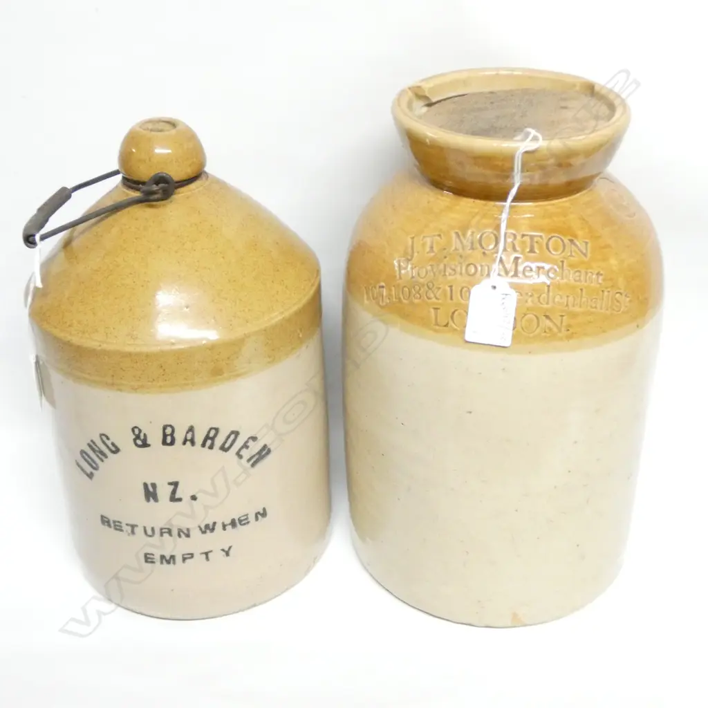 2 STONEWARE CROCKS H. 320MM Image 1++