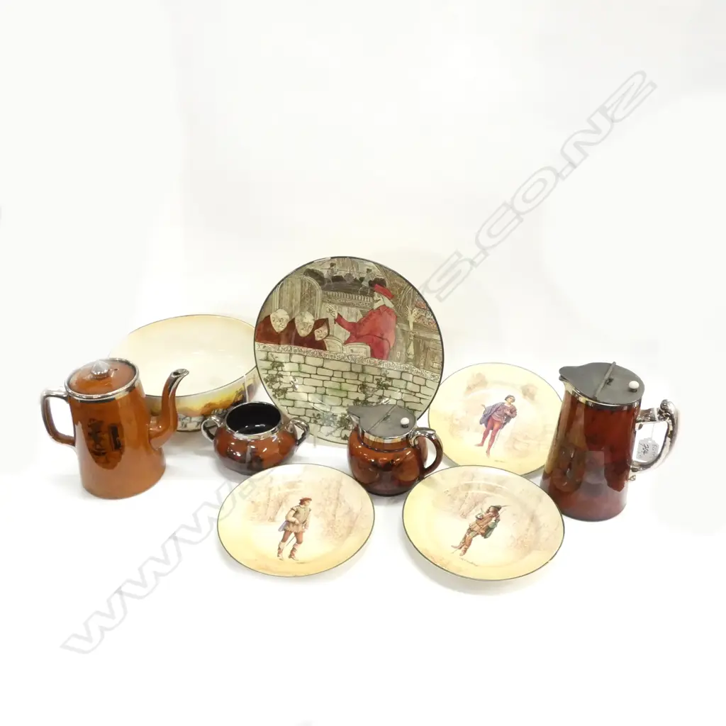 4 PCE ATHLOWARE COFFEE SET + 5 PCES R/DOULTON Image 1++