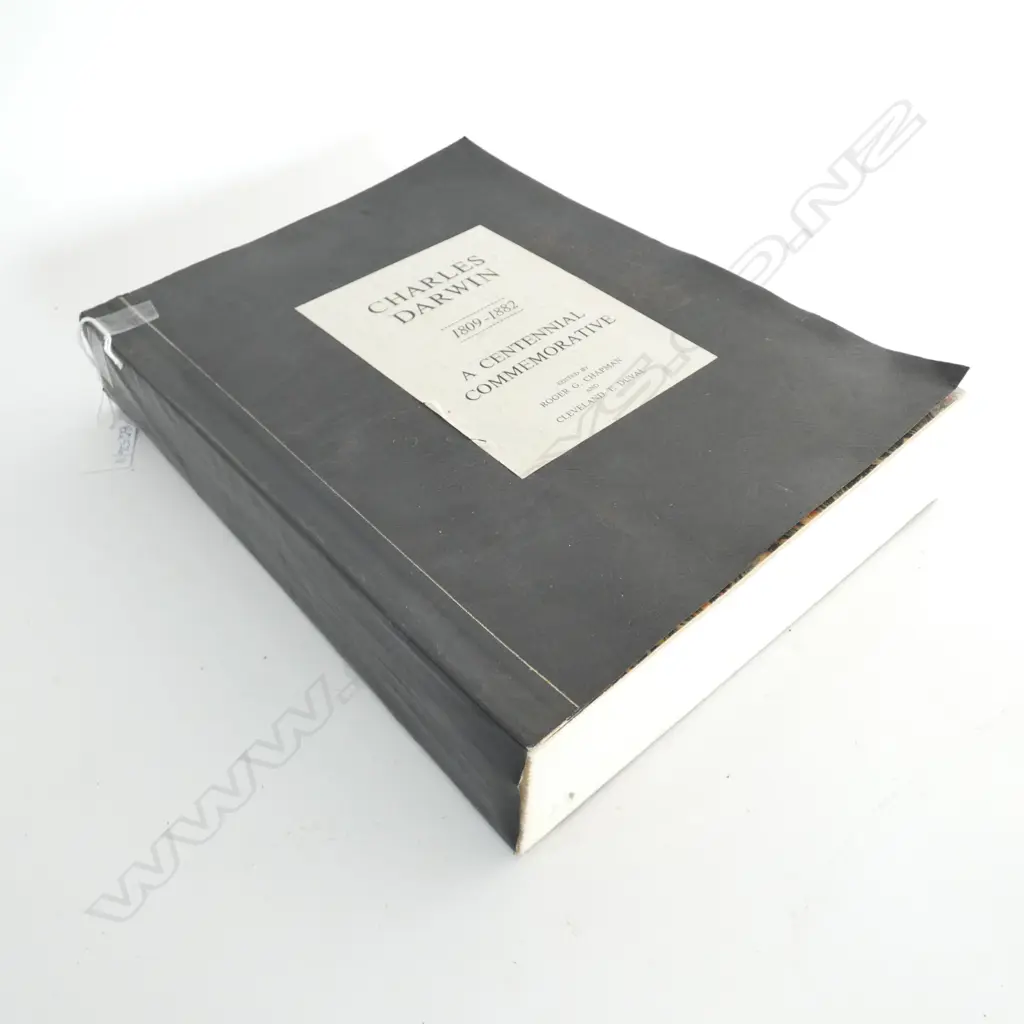 'CHARLES DARWIN CENTENNIAL COMMEMORATIVE' NOVA PACIFICA WELLINGTON 1982 H. 320MM 376 PAGES Image 1++