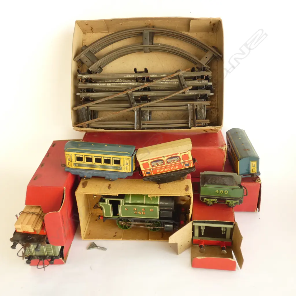HORNBY LOCOMOTIVE/WAGONS/TRACK Image 1++