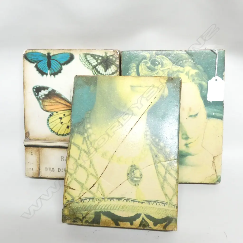 3 SID DICKENS MEMORY BLOCKS 200 X 150MM Image 1++