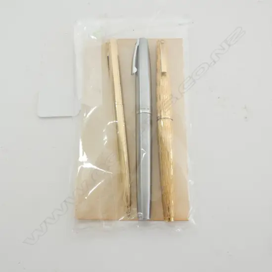 THREE SHEAFFER PENS - 1970s