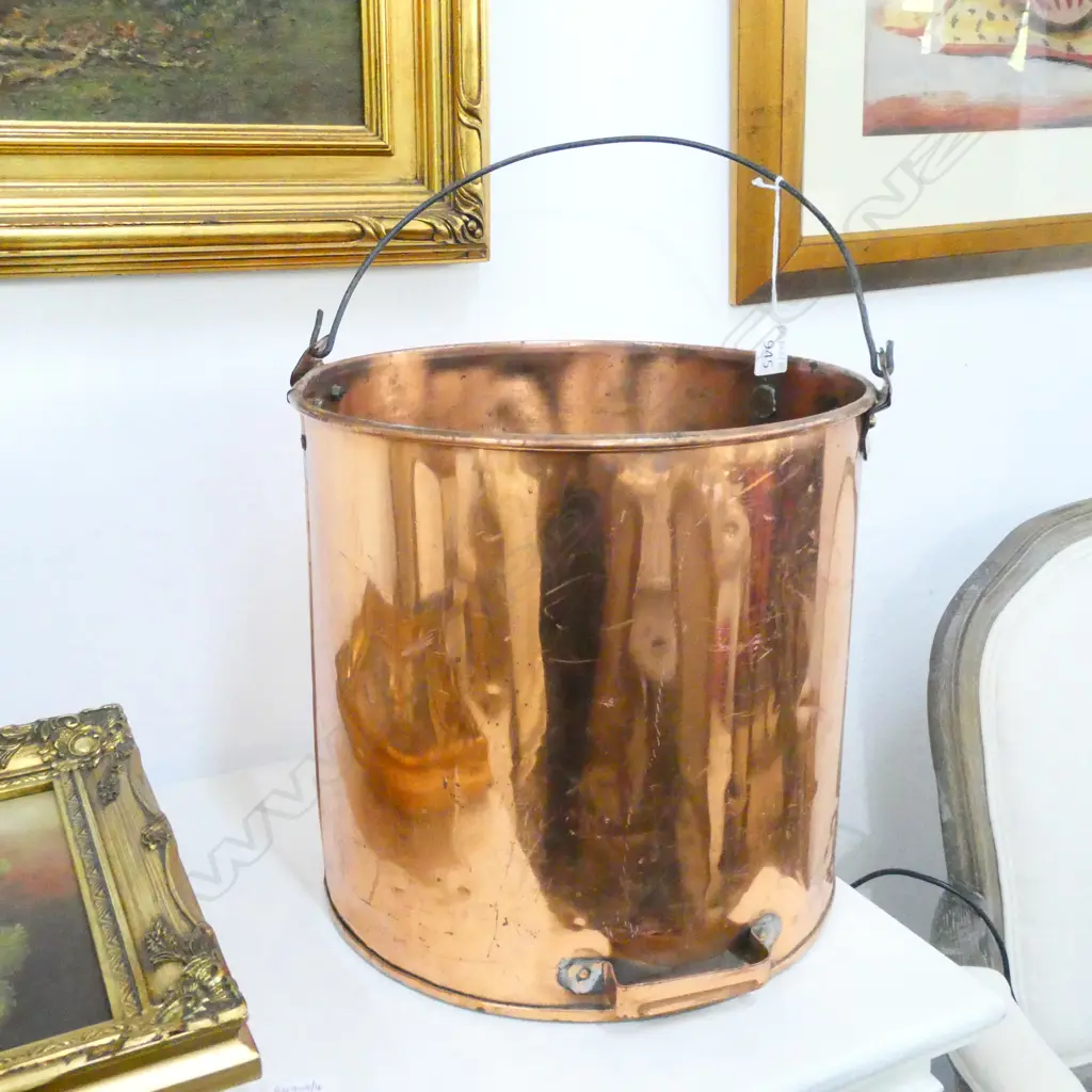 LGE COPPER POT H. 310MM Image 1++