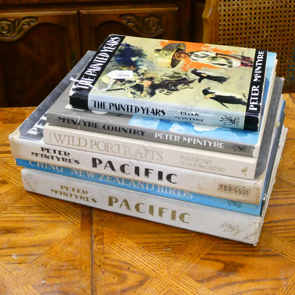 6 ART BOOKS; 4 PETER MCINTYRE 2 RAYMOND CHING Image 1++
