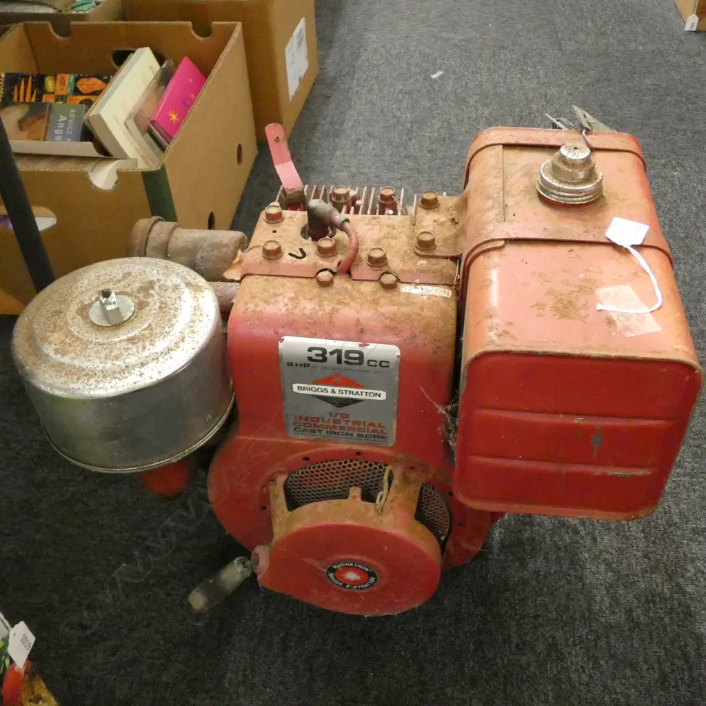 BRIGGS AND STRATTON I/C INDUSTRIAL 319CC MOTOR Image 1++