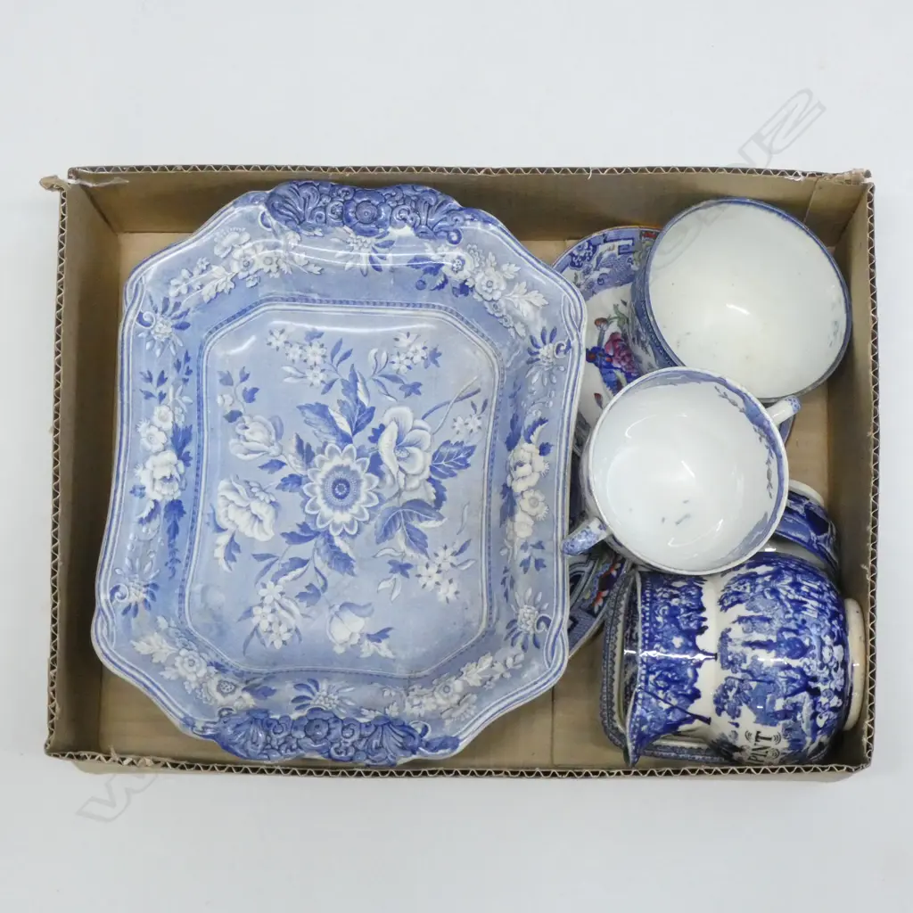 GOOD BOX LOT B/W CHINA  SOME WITH PROF. REPAIRS AF Image 1++