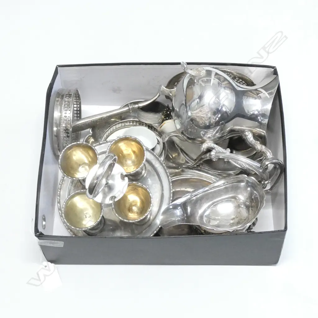 BOX LOT ASST. EPNS ETC Image 1++