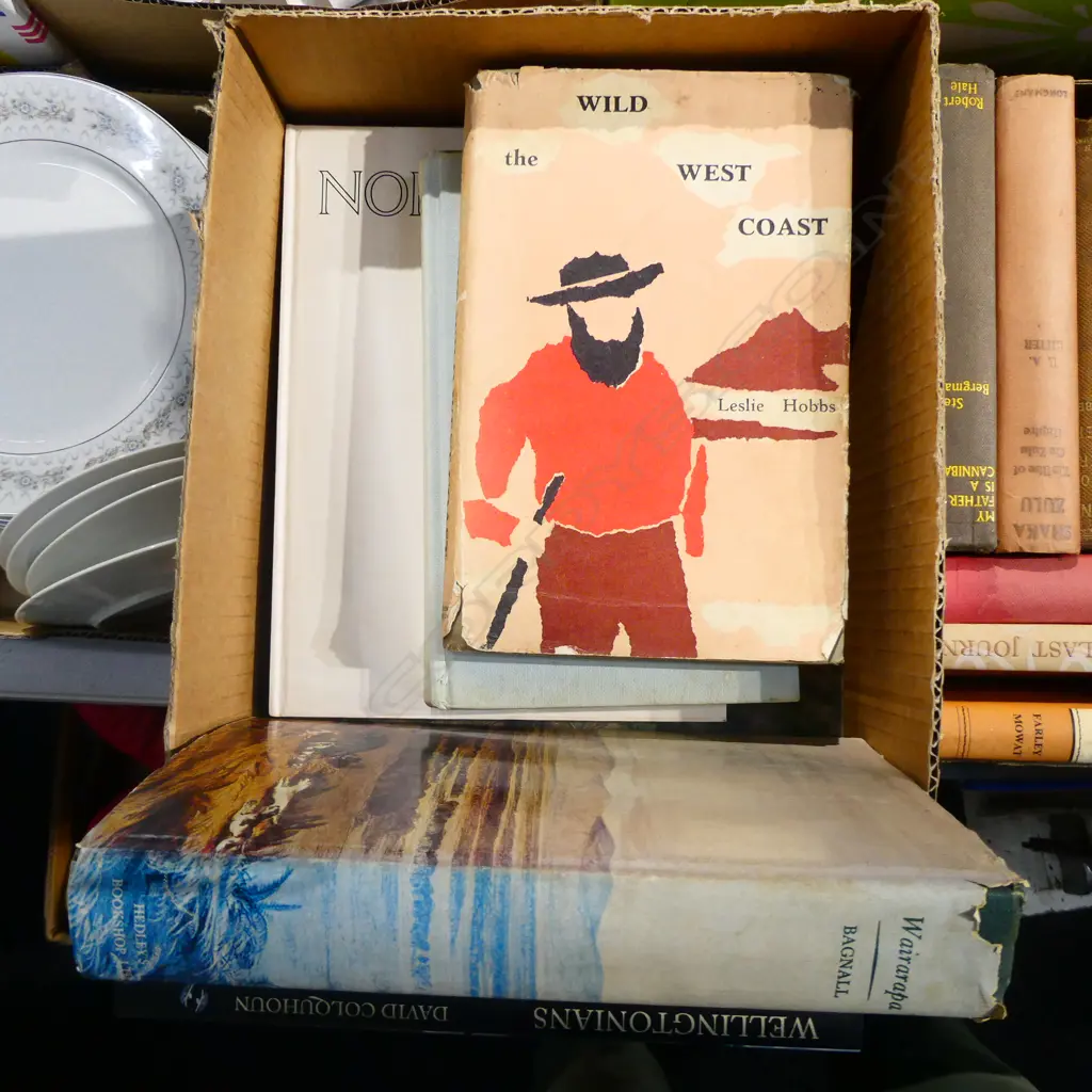 BOX LOT SOUTH ISLAND HISTORY ETC Image 1++