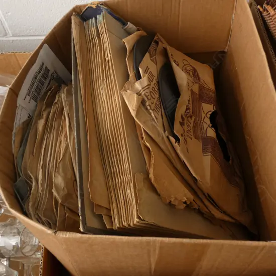 BOX MISC 78 RECORDS