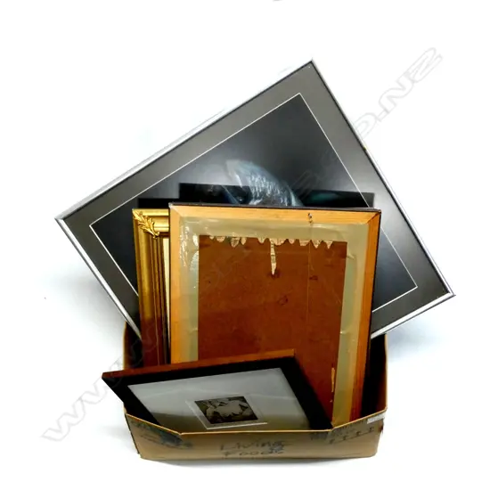 BOX LOT ASST. ARTWORKS 