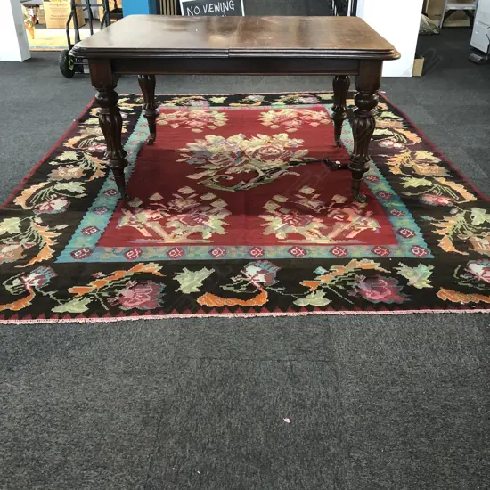 LGE MULTI COLOURED KELIM FLOOR RUG 3130 X  2400MM