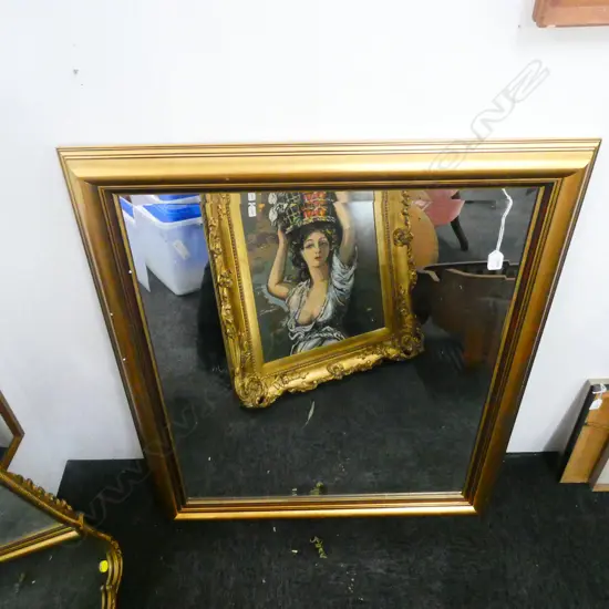 GILT FRAMED MIRROR