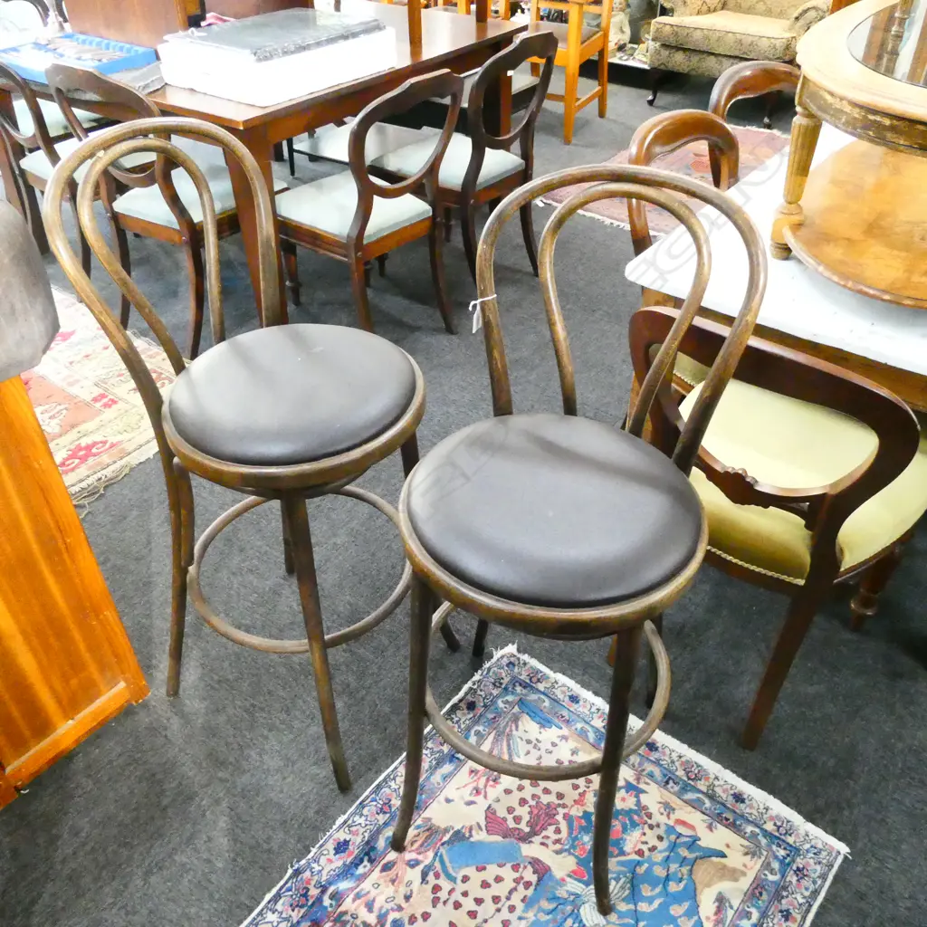 PR BENTWOOD BAR STOOLS Image 1++