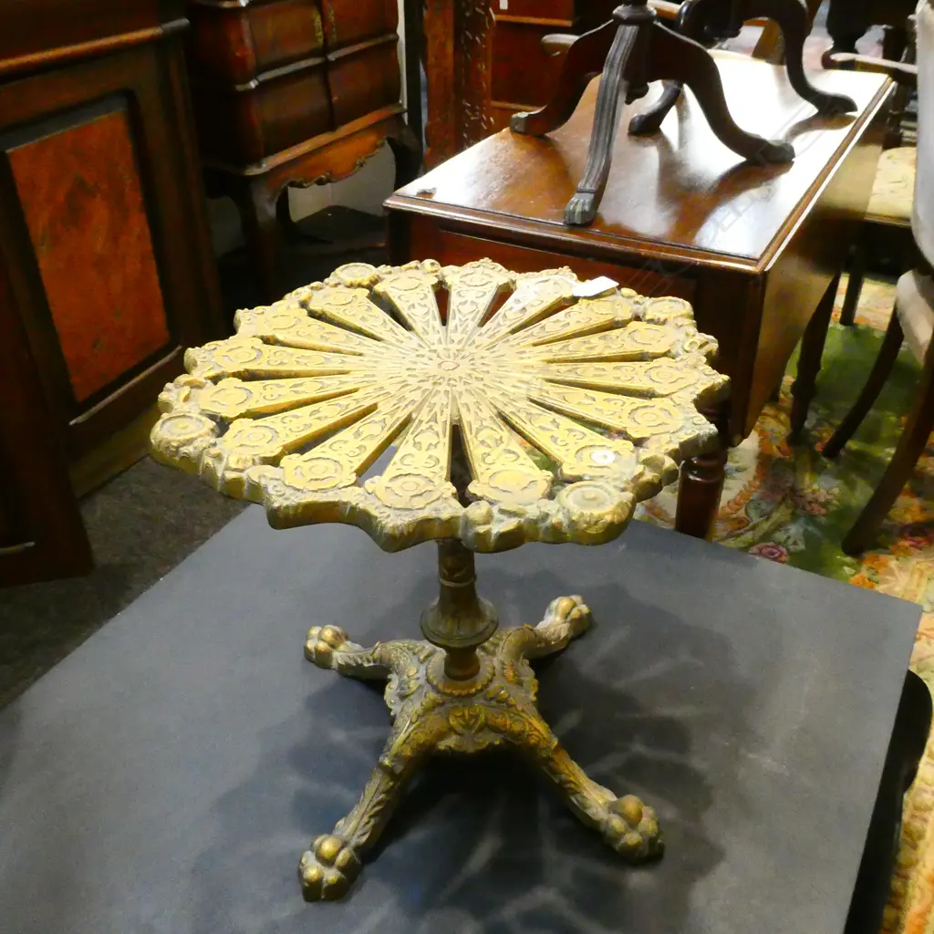 BRASS TABLE H. 400MM Image 1++