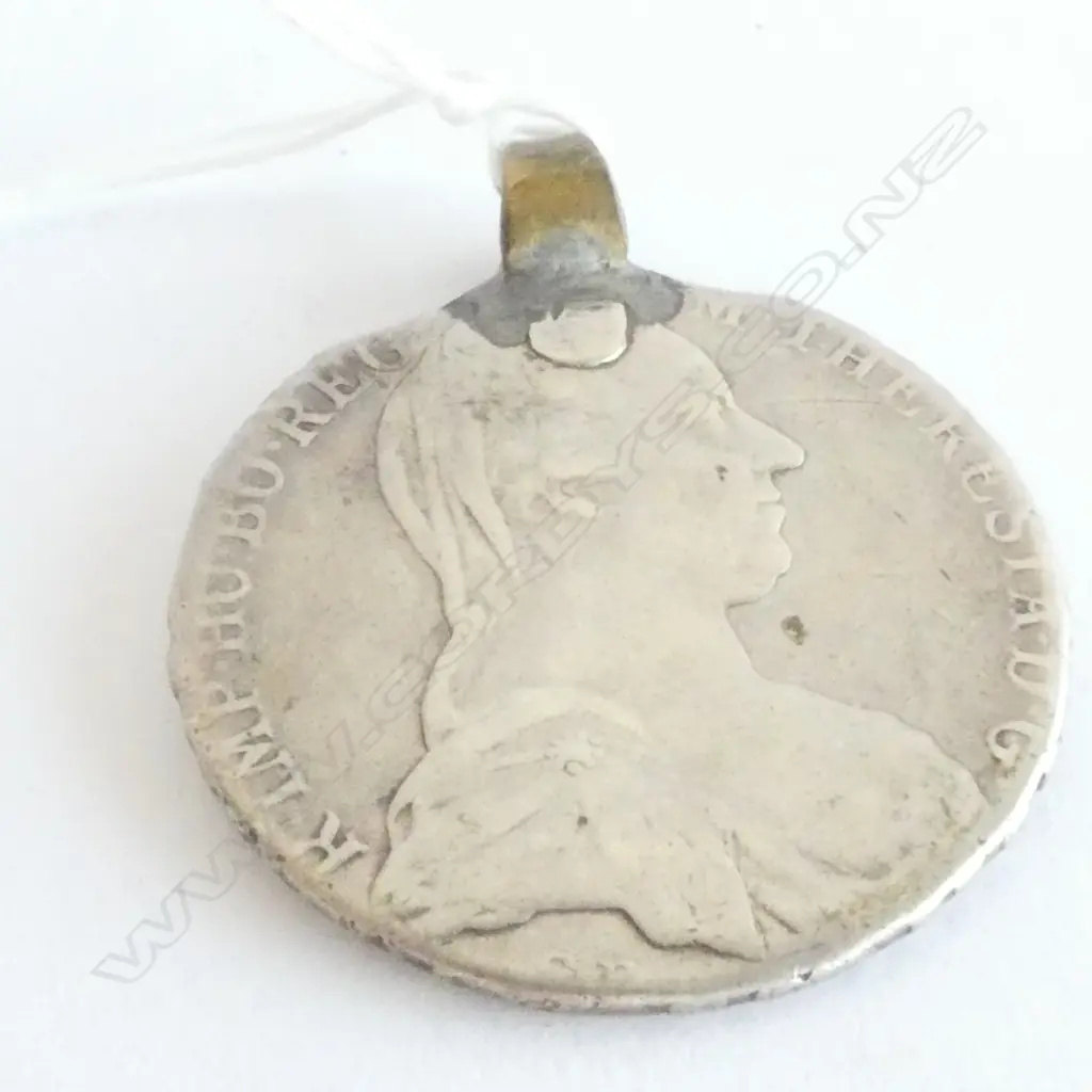 COIN PENDANT, 1780 SILVER Image 1++