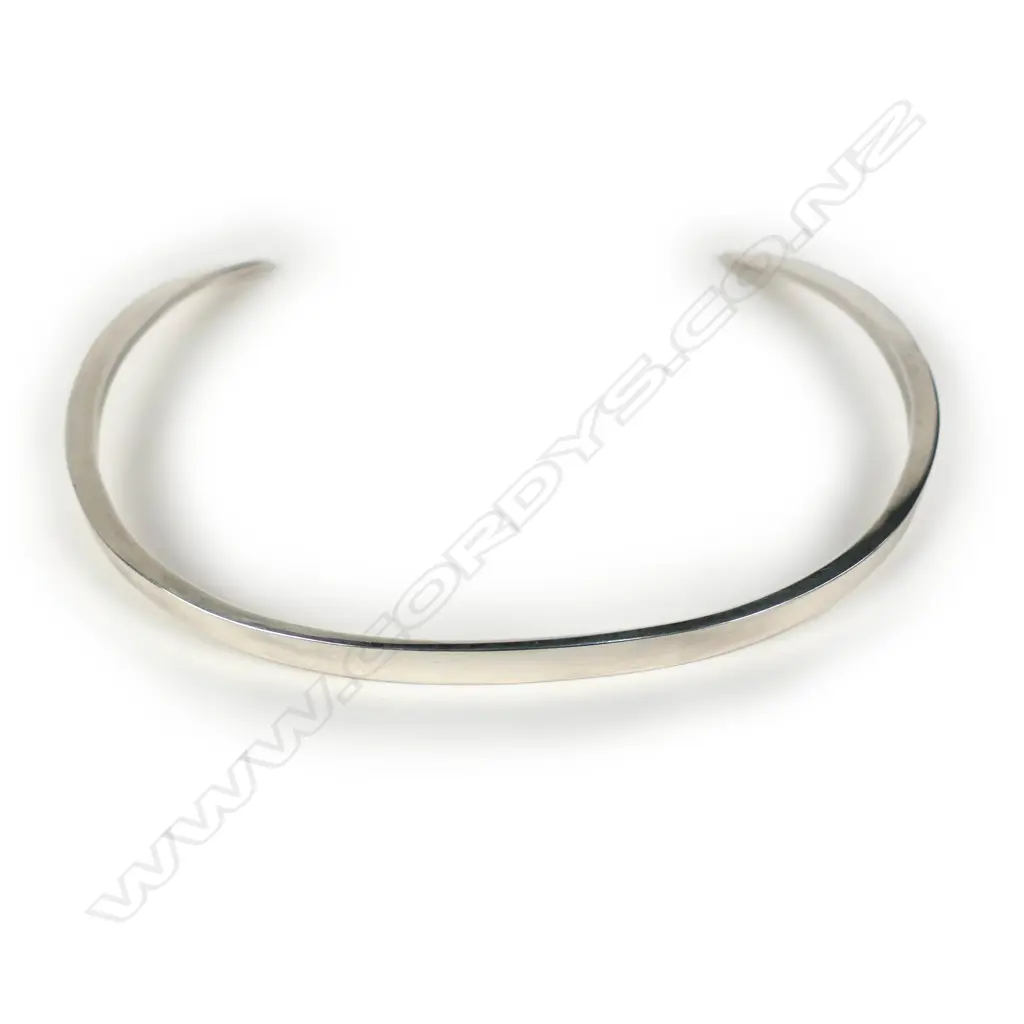 SILVER TORC NECKLACE, UNKNOWN MAKER Image 1++