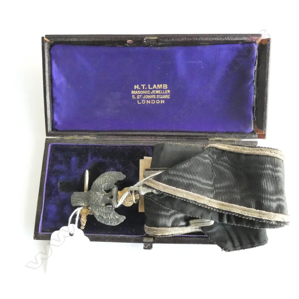 MASONIC AWARD DOUBLE HEADED EAGLE Image 1++
