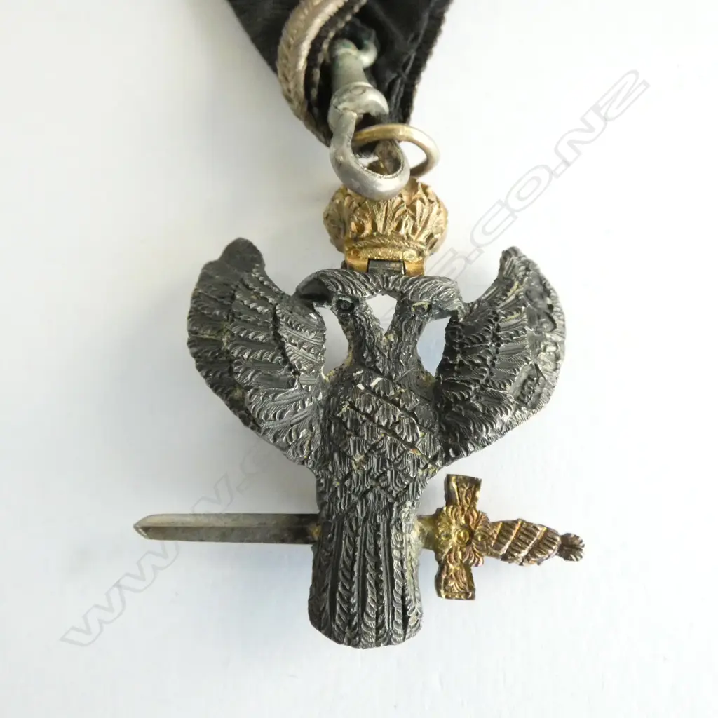 MASONIC AWARD DOUBLE HEADED EAGLE Image 1++