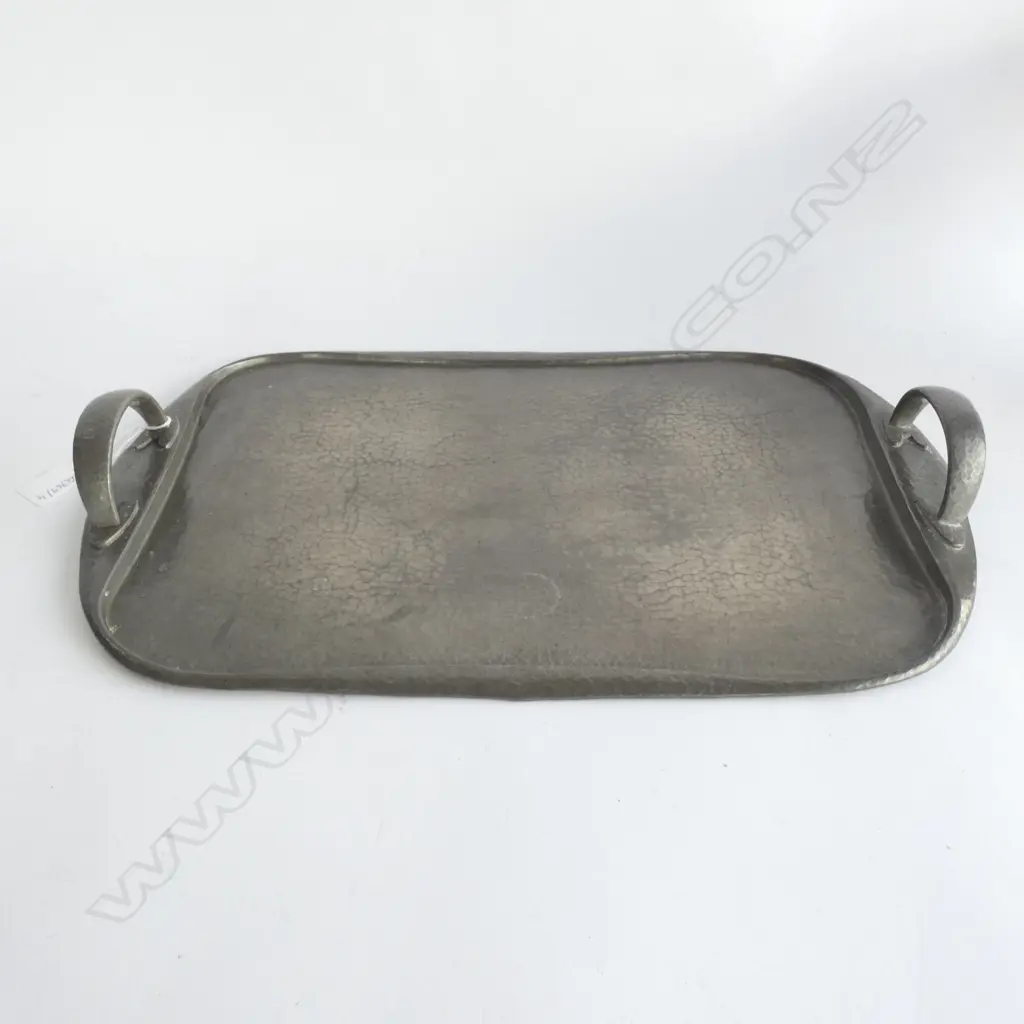 ARCHIBALD KNOX TUDRIC PEWTER TRAY L. 470MM Image 1++