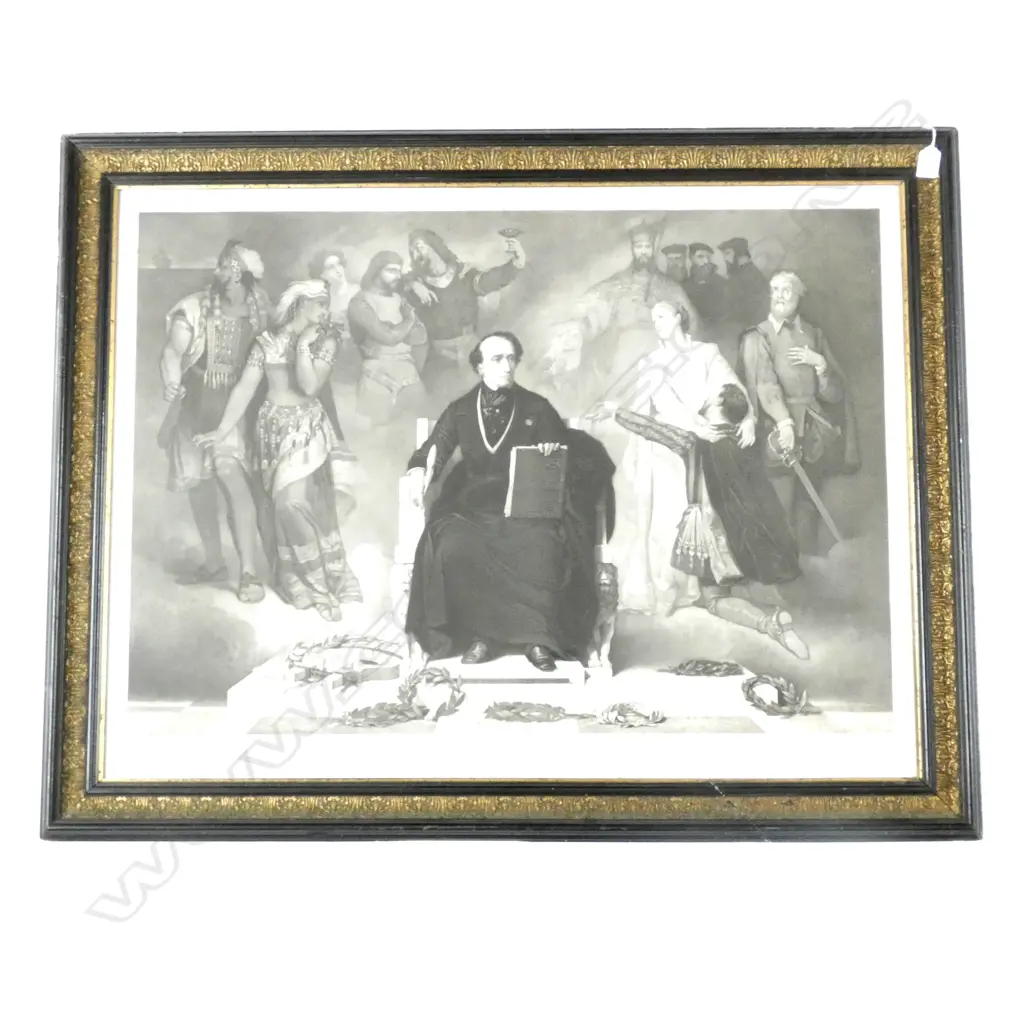 LGE GIACOMO MEYERBEER LITHOGRAPH 700 X 940MM Image 1++