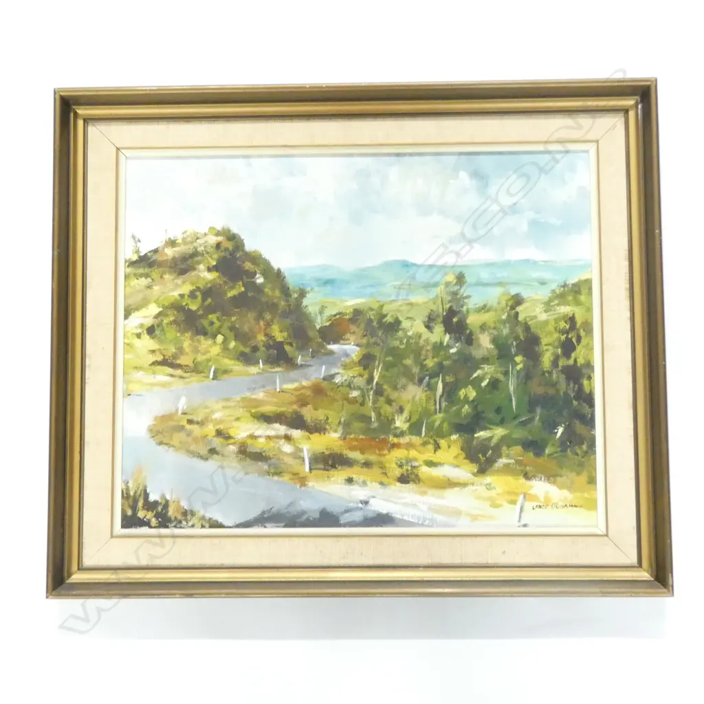 LANCE O'GORMAN 'WINDING HOME' OIL 400 X 495MM Image 1++