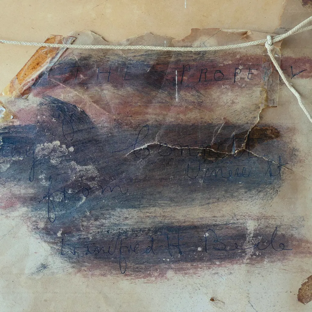 UNKNOWN ARTIST, VIOLINIST, OIL ON CARD Image 1++