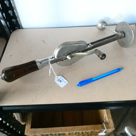 VINTAGE VIBRATING HAND OPERATED MASSAGER L. 380MM