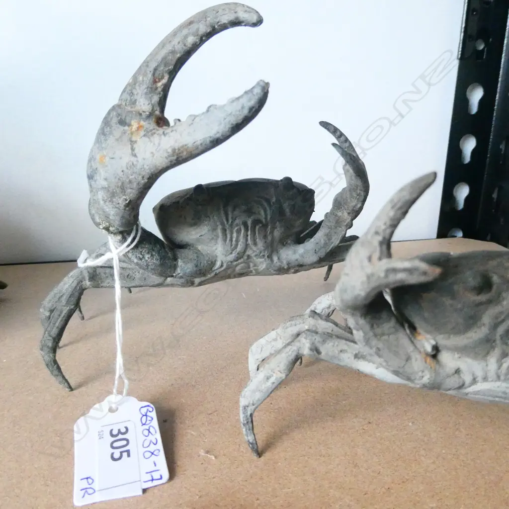 PR METAL CRABS - LARGEST DIA. Image 1++