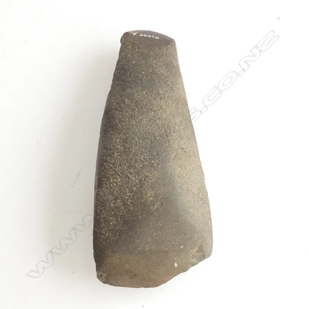 OLD MAORI TOKI / ADZE - L. 65MM  Y20070 REGISTERED Image 1++