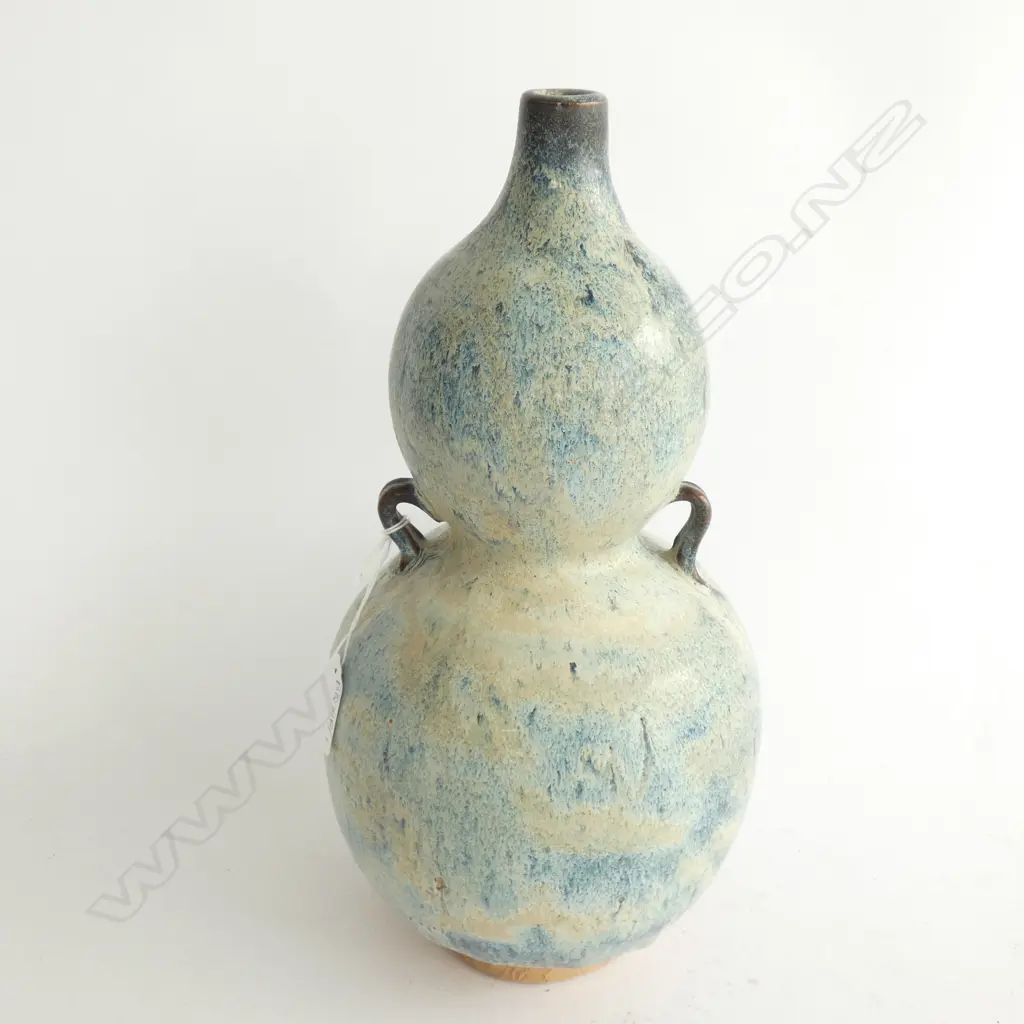 ORIENTAL DOUBLE GOURD FORM VASE H. 340MM Image 1++