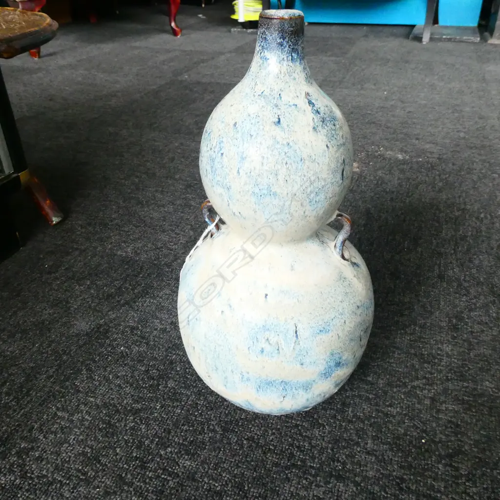 ORIENTAL DOUBLE GOURD FORM VASE H. 340MM Image 1++
