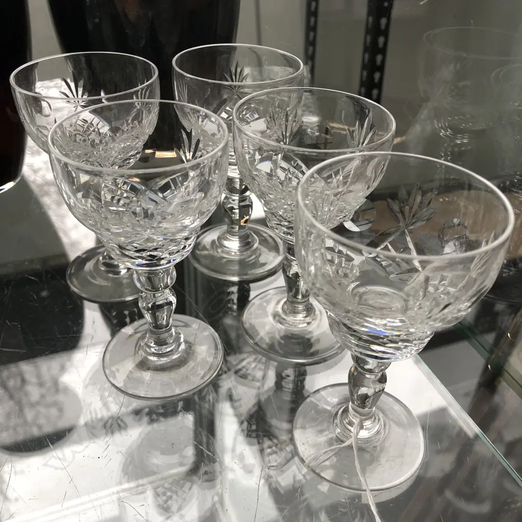 SET CRYSTAL GLASSES Image 1++