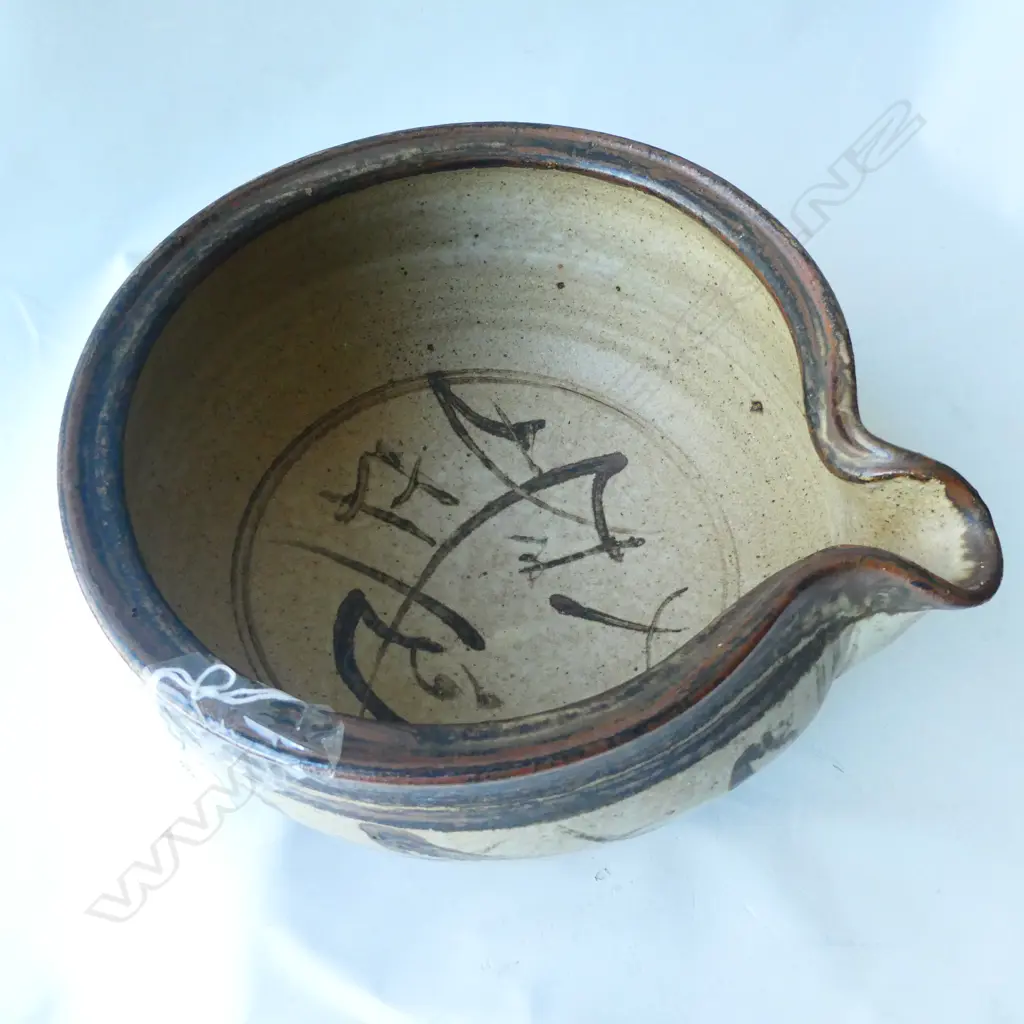 LARGE RAY ROGER’S BOWL IMPRESSED MARK D260MM X 280MM H135MM Image 1++