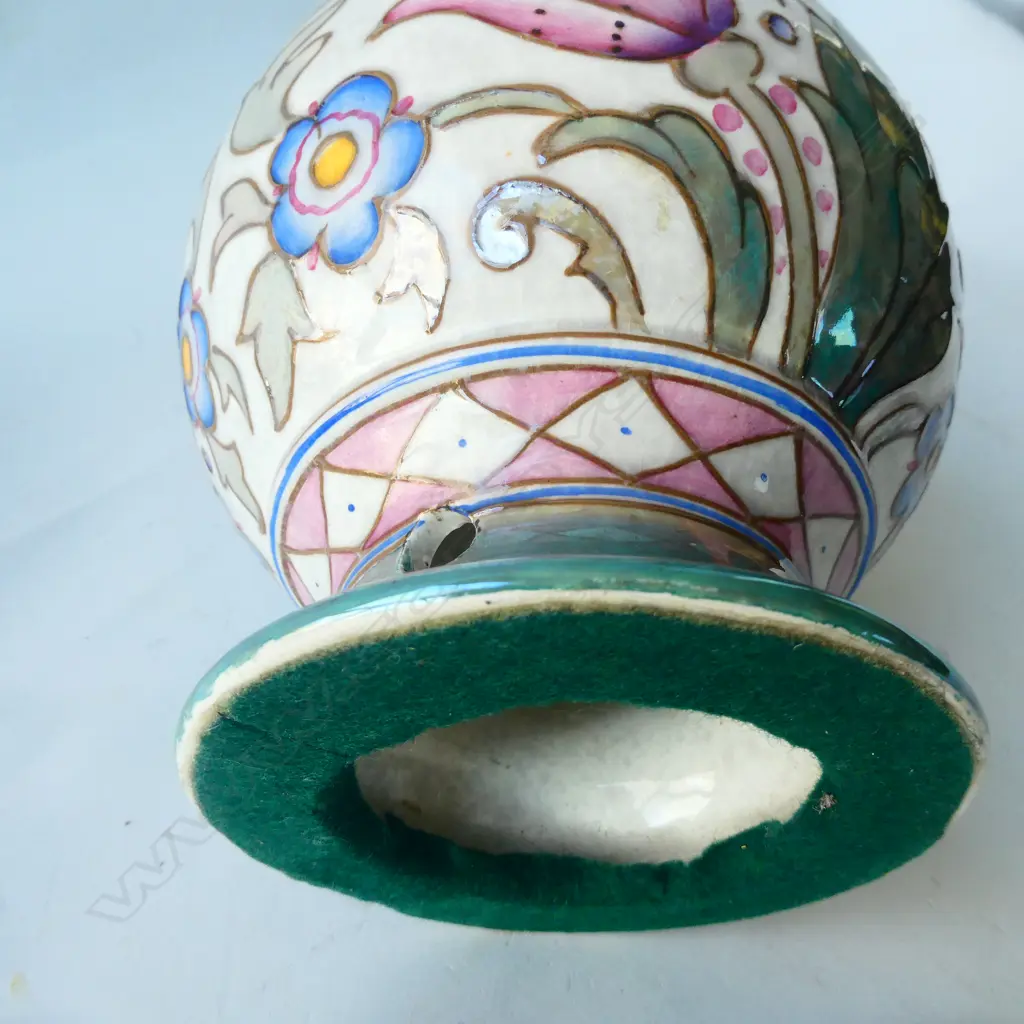(19746) CHARLOTTE RHEAD LAMP BASE185mm Image 1++