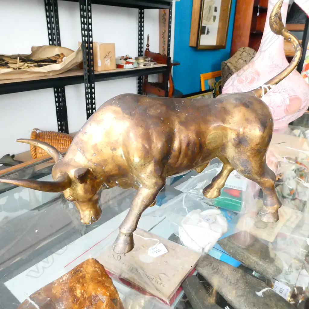 BRASS BULL L. 400MM Image 1++