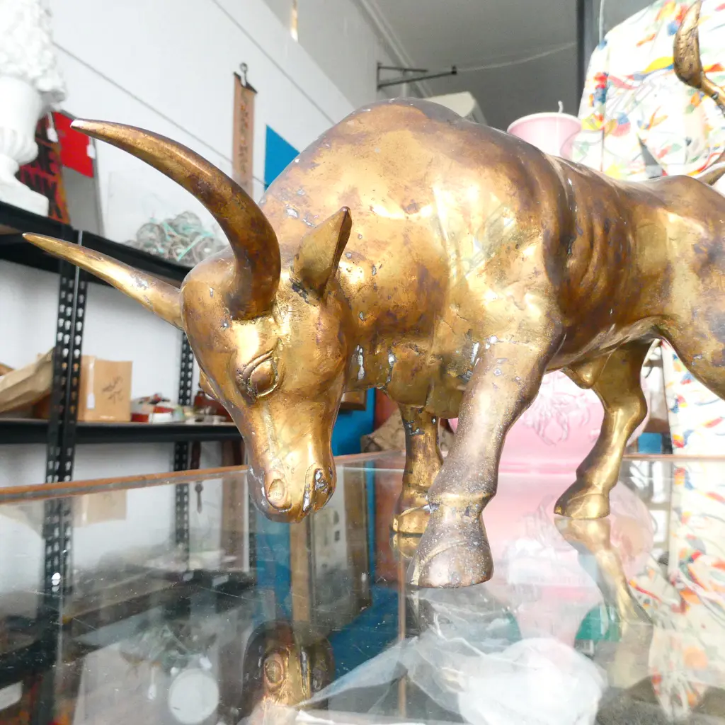 BRASS BULL L. 400MM Image 1++