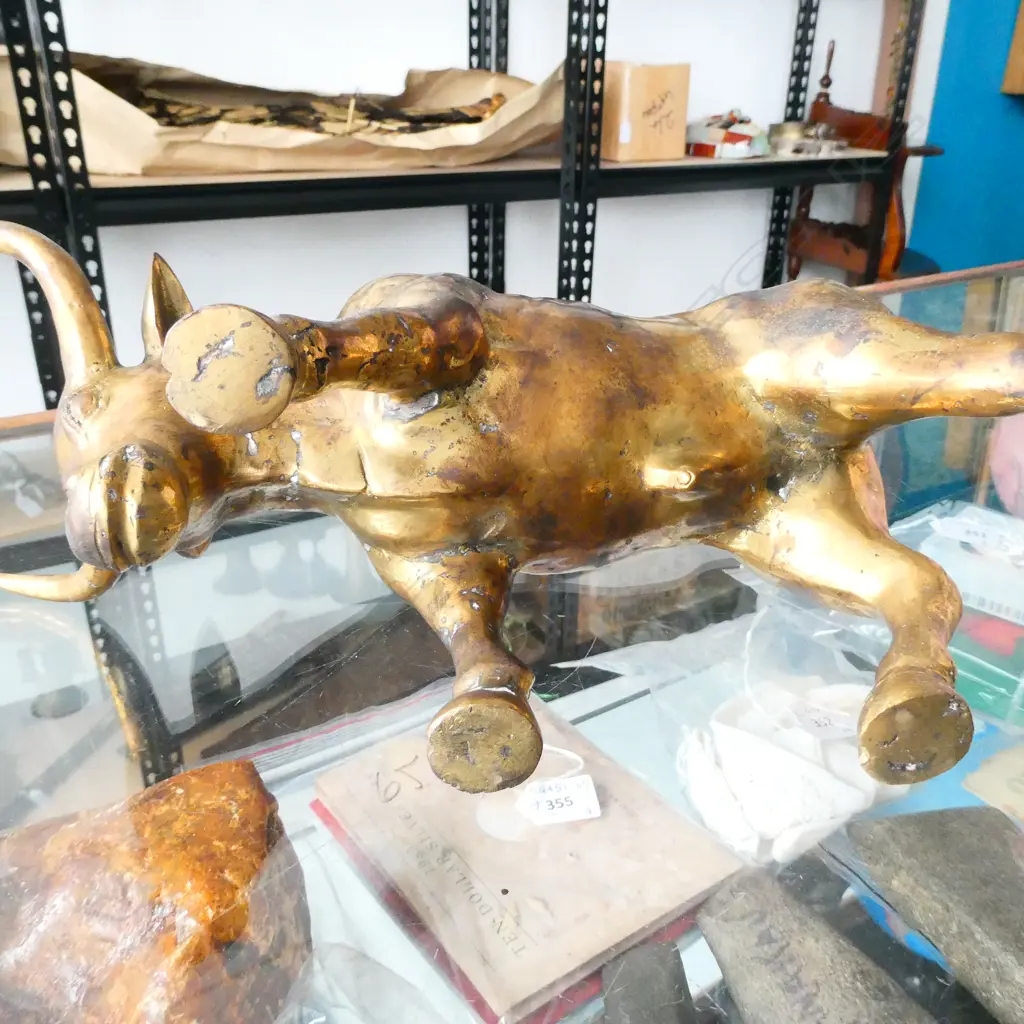 BRASS BULL L. 400MM Image 1++