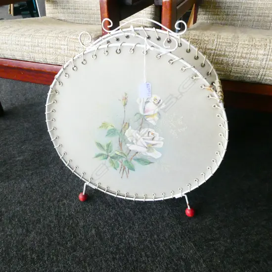 VINTAGE CIRCULAR MAGAZINE RACK 400MM DIA