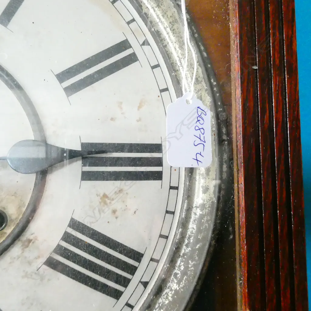 LATE 19thC USA 'SESSIONS' 'REGULATOR WALL CLOCK Image 1++