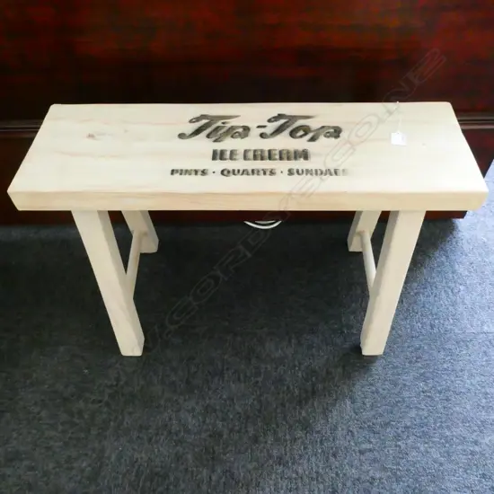 MODERN 'TIP TOP' WOODEN STOOL