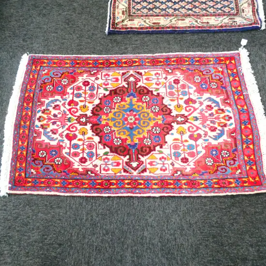 (257G) PERSIAN H/KNOTTED MALAYER RUG 1050 x 650 mm