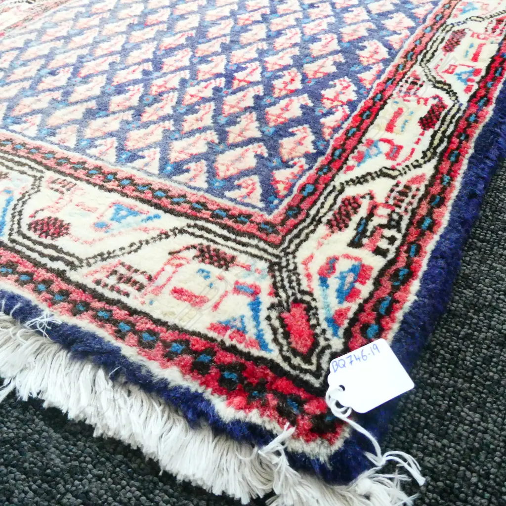 (272G) PERSIAN H/KNOTTED ARAK RUG 740 x 590 mm Image 1++