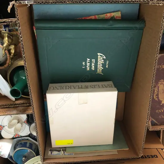 BOX STAMP ALBUMS 