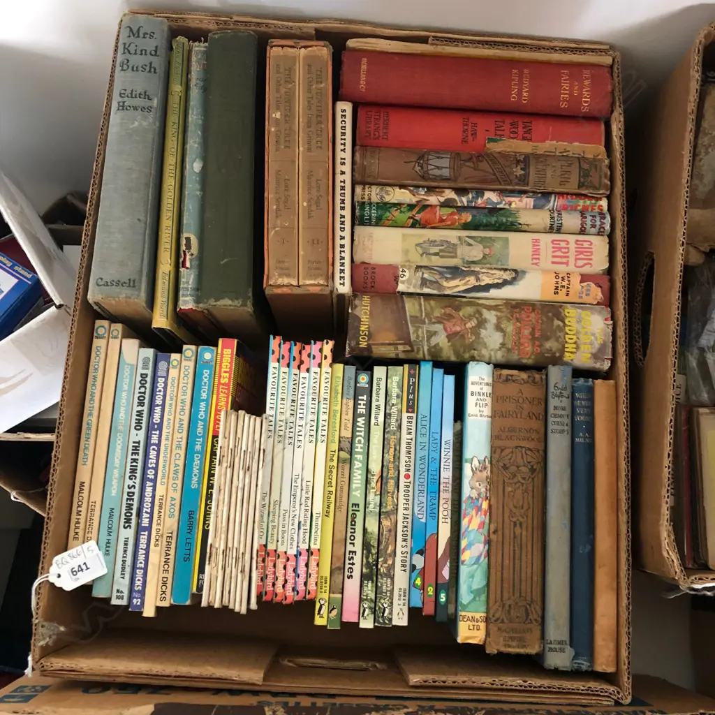 BOX LOT ASST. CHILDRENS BOOKS INCL. ROGER HARGREAVES Image 1++